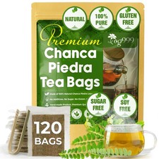 , Premium 120 Chanca Piedra Leaf Tea Bags, 100 Natural  Pure from Chanca Pi...