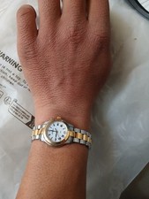 Montre femme Michel Herbelin originale acier bicolore élégante