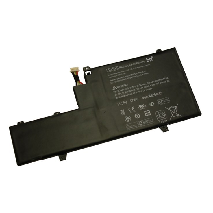 BTI OM03057XL-PL compatible 57Wh 3-cell battery for HP Elitebook X360 1030 G2