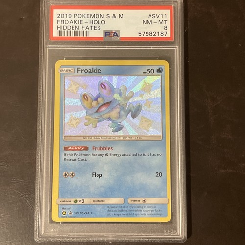 Froakie graded PSA 8 for sale on eBay