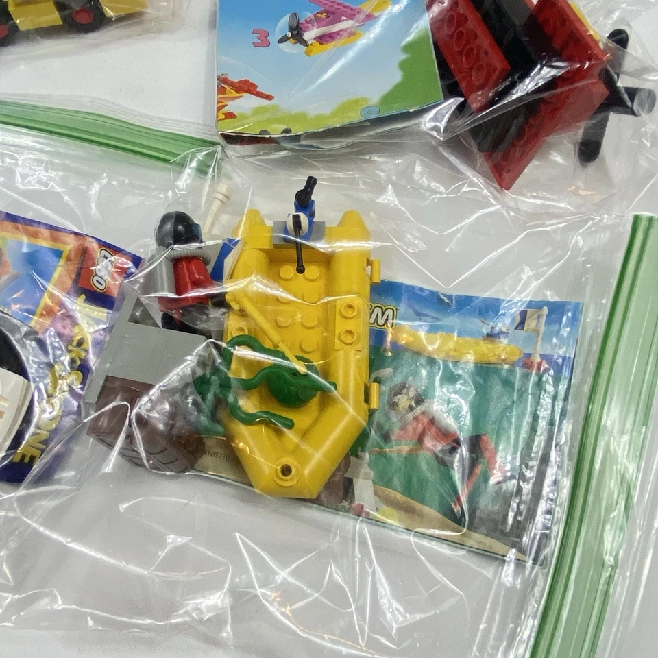 LEGO: Lote De Colección De Juegos Pequeños Sistema McDonald’s 9 Juegos USADOS incompletos (LEER) Foto 3 de 4