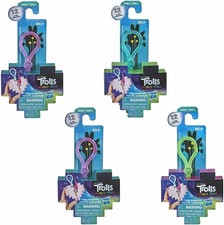 Trolls DreamWorks World Tour Tiny Dancers Surprise 4-Pack Series 3, Tiny...