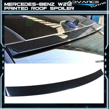 Fits 10-16 Benz E-Class W212 Sedan OE Roof Spoiler Lip #755 Steel Gray Metallic