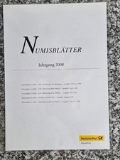 Numisblätter Jahrgang 2008 komplett
