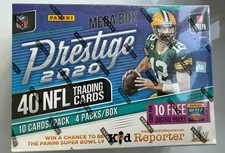 2020 Prestige Football Mega Box - Factory Sealed