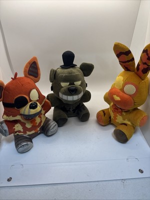 FNAF Funko 3 Plush Curse of Dreadbear Bundle Freddy Grim Foxy Jack-O-Bonnie