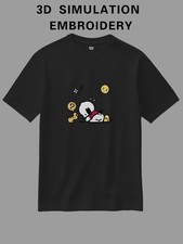 Men'S Sanrio Pochacco 3D T-Shirt - Quick-Dry Breathable Loose Fit Tee with Cute