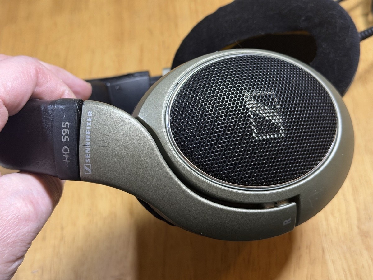 Sennheiser オープンバックヘッドフォン　 HD595 Sennheiser HD 595 Open Dynamic Hi-Fi Stereo Headphones - Vintage