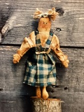 PATTERN Primitive Raggedy Ann Doll Primitive Rag Doll NEW Think of ME RARE