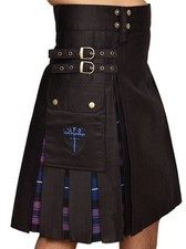 UFS Kilts  Clothings Men  s Kilt Size 44 Hybrid Utility In Cotton And Tartan NR