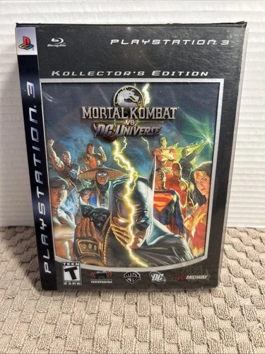 PS3 Mortal Kombat vs. DC Universe Kollector's Edition Sony PlayStation 3