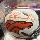 Bill Romanowski Signed Denver Broncos NFL Mini Helmet #53 Autograph — photo 2
