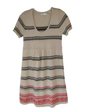 Urban Outfitters Kimchi Blue Babydoll Knitted Sweater Short Sleeve Dress Sz M