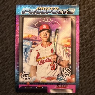 2025 Bowman Chrome Prized Prospects JJ Wetherholt /199 PP-18