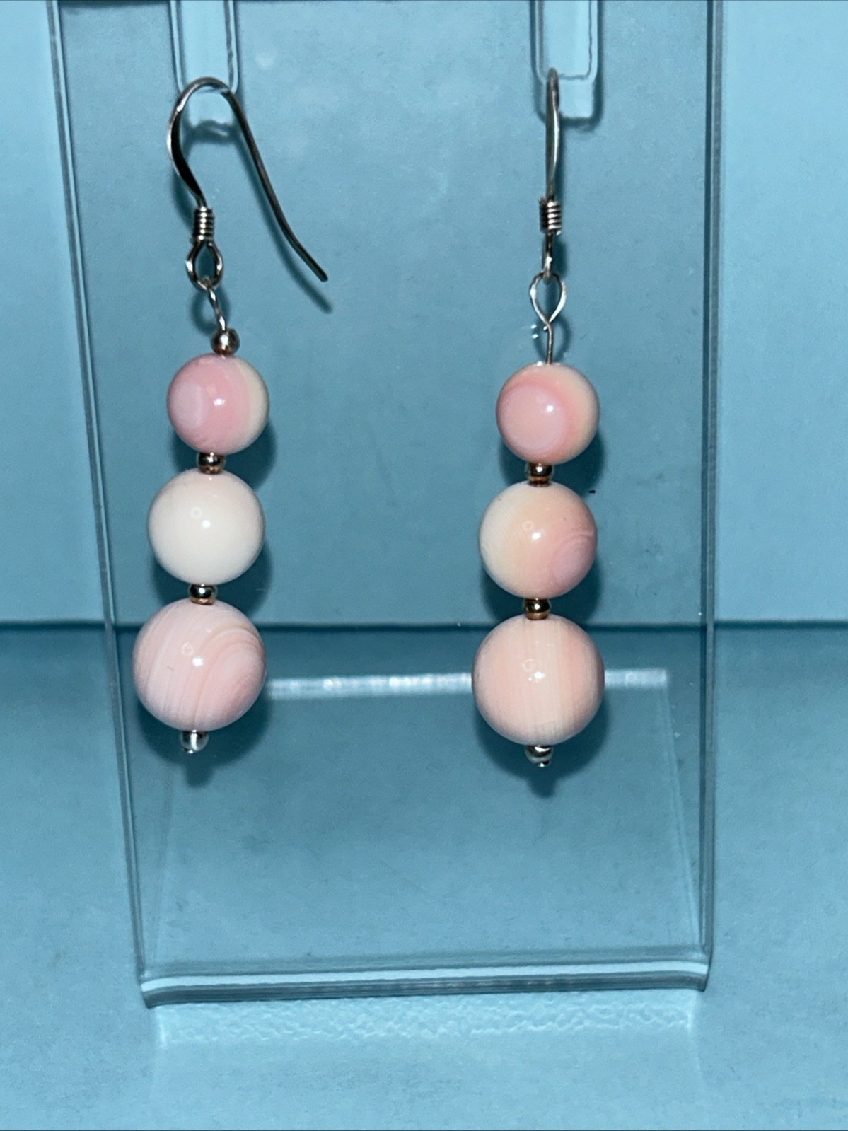 Sterling Silver Conch Shell Earrings - image 6