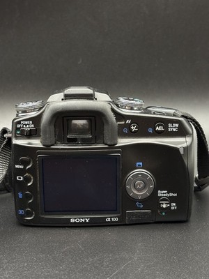 Buy Sony Alpha a100 10.2MP Digital SLR Camera - Black (Body Only