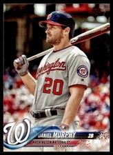 2018 Topps Daniel Murphy Washington Nationals #105