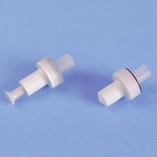 2 PCS Electrostatic Powder Coating Flat and Round nozzle for Gm 02 spray gun