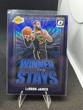 2024-25 Donruss Optic LeBron James Winner Stays Set - Purple Prizm /black Prizm