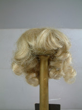 Dolls Part Size 7 Human Hair Blond Doll Wig Original Tag Never Used Old Stock