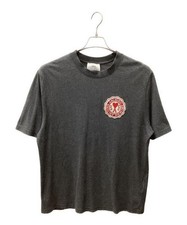 AMI Alexandre Mattiussi Grey Cotton Short Sle...
