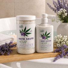 Natural Therapy Hemp + lavender Hydrating & N...