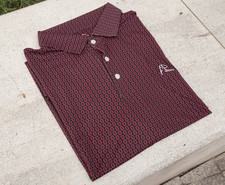 Hurry Up Rhoback Men's Polo The Ohio State Block O - Course-Ready, Quick-Dry