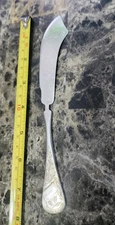 🤪 PAIRPOINT MFG CO RARE ANTIQUE c1887! ESSEX SILVERPLATED MASTER BUTTER KNIFE🧈
