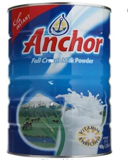 Anchor Full Cream Milk Powder -900g/2lb (pack of 1) can