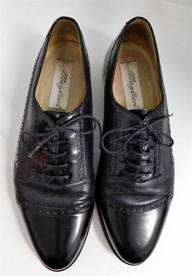 Mezlan Cantabria Black Leather Dress Oxfords 10.5 M | eBay display picture 3