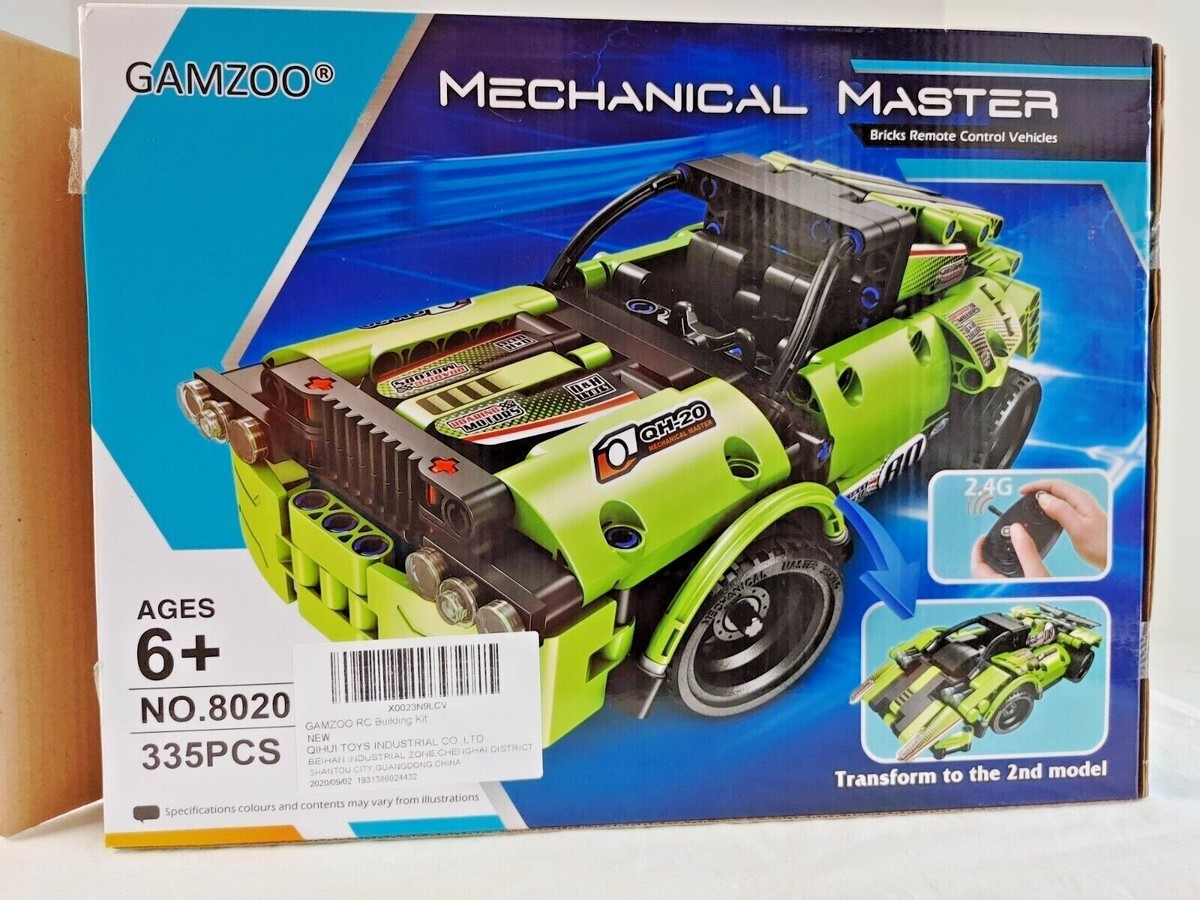 Gamzoo Mechanical Master Bricks Remote Control Vehicles 2 in 1 | eBay