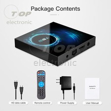 T95 H6 Android 10.0 H616 6K UHD Quad Core TV BOX WIFI HDMI 3D Media Player 3D