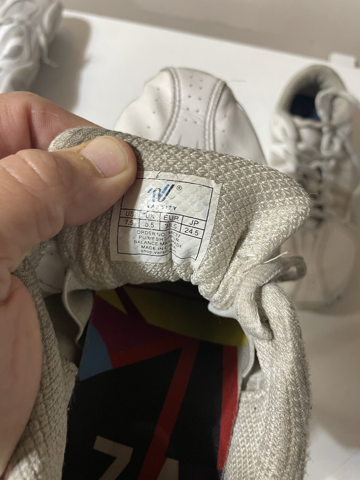 Varsity Cheer Shoes Miza+ White Size 7.5 eBay