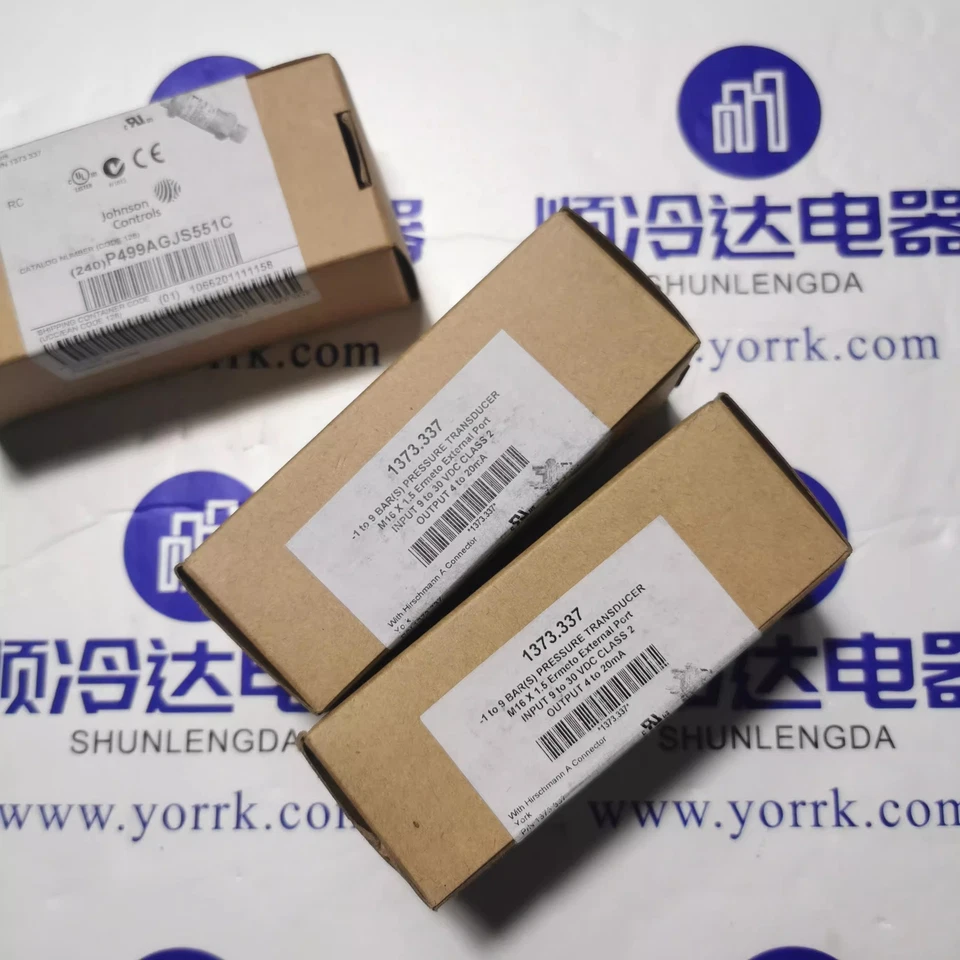 1pcs York Part Pressure Transducer 1373.337 Johnson Pressure Sensor P499AGJS551 - Image 2 of 3