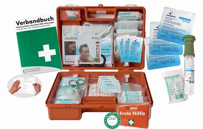 WM-TEAMSPORT Erste-Hilfe-Koffer GASTRO für Betriebe aktuelle DIN 13157 inkl. Brandwundenset