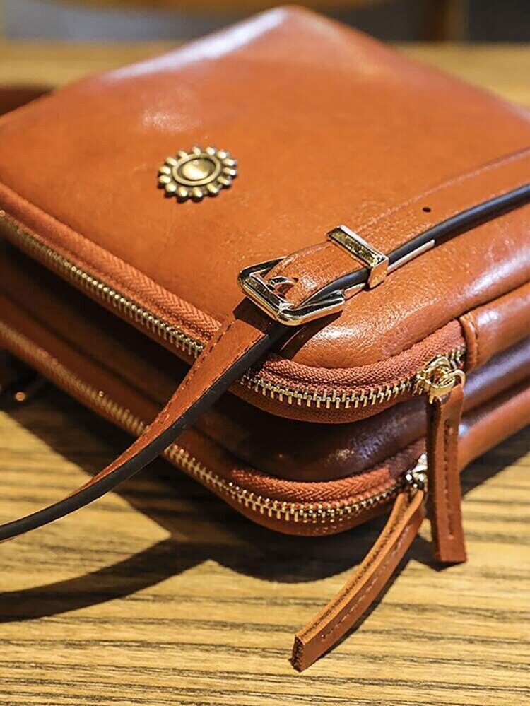 Handbag Ladies Cross Body Messenger Bag Women Shoulder Over Bags Double Zip eBay