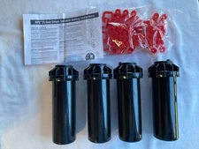 K-Rain RPS75 / K5 4-Pack 3/4” Gear Driven 5” Pop-Up Sprinkler 27'-36' 40-360°