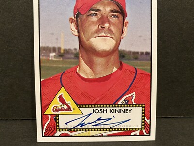 2006 Topps '52 Signatures Josh Kinney #52S-JK Rookie Auto Baseball