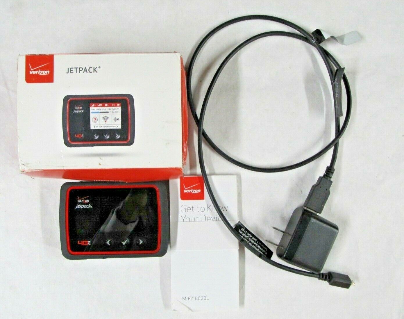 Verizon MiFi 6620L Jetpack 4G LTE Mobile Hotspot (Verizon Wireless)