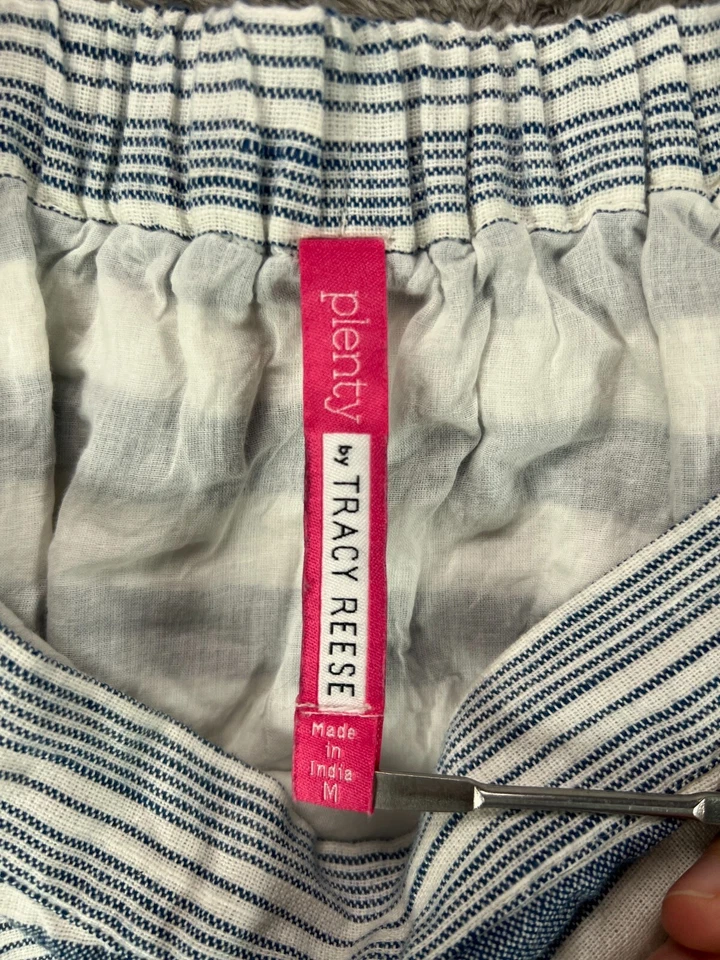 Falda Plenty By Tracy Reese Anthropologie Marisol Swing para mujer falda mediana azul Foto 3 de 4