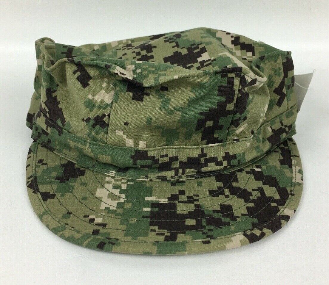 US Navy NWU Type III AOR2 Woodland Uniform Hat Utility 8