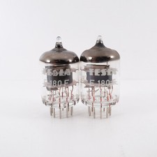 2 x E180F TESLA TUBE. NOS MATCHED PAIR. 1. CH55