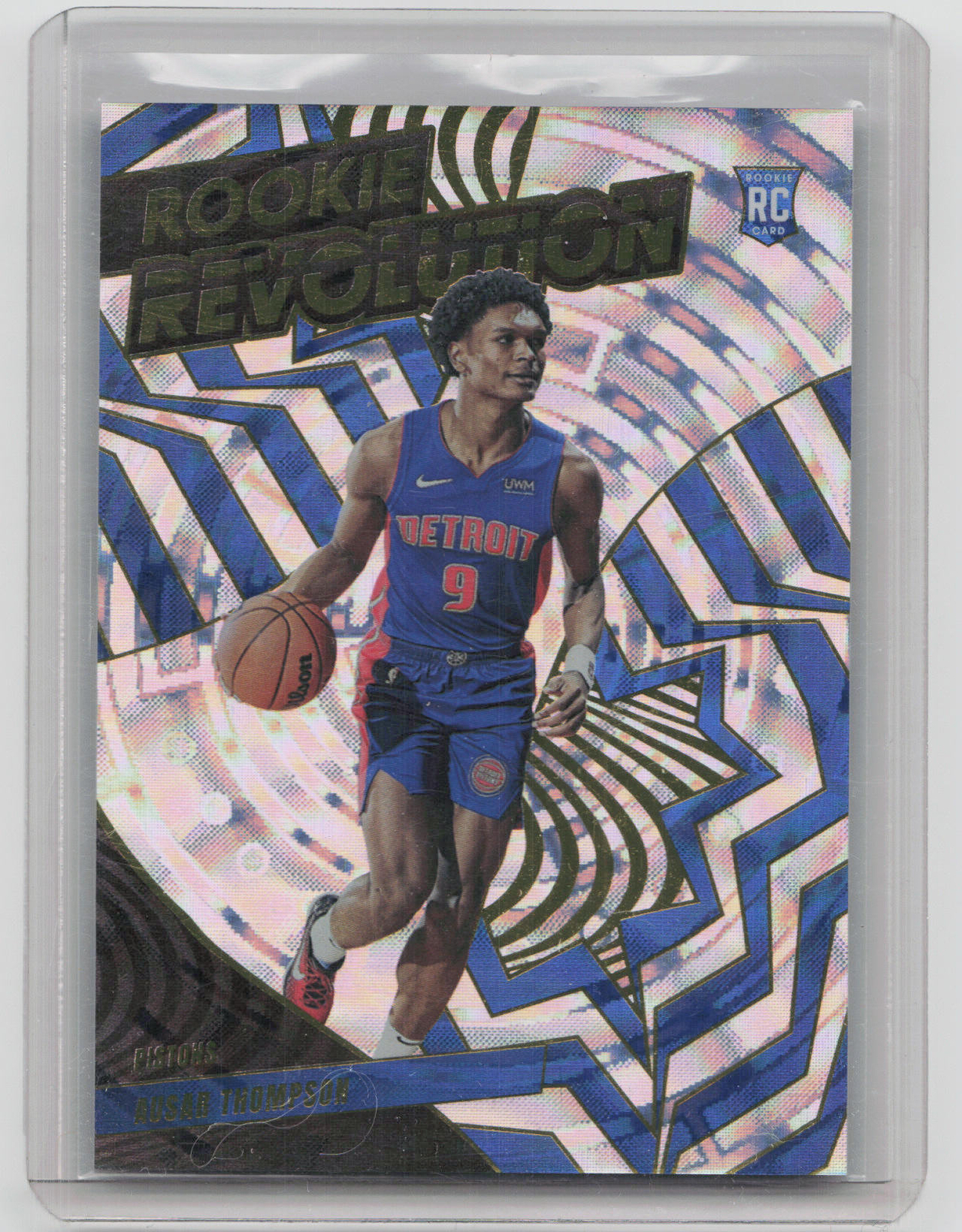 2023-24 Panini Revolution #5 Ausar Thompson Rookie Revolution Fractal