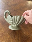 Vintage Green Speckled Haeger Pottery She’ll