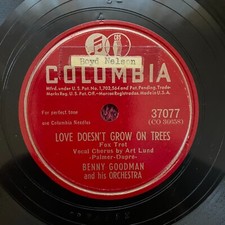BENNY GOODMAN AND HIS ORCH Columbia 37077 78rpm (Jazz, Big Band, Vocal, 1946)
