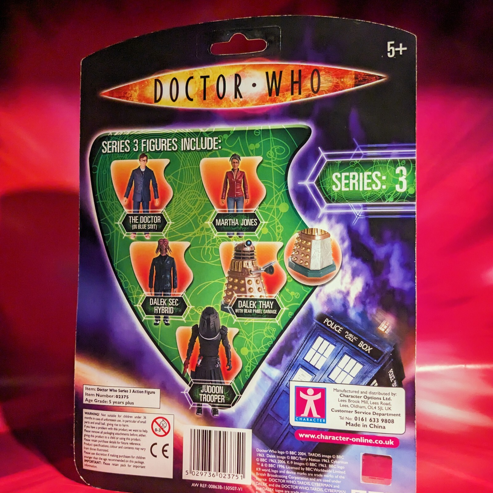 Doctor Who 5" Series 3 Novice Hame Action Figure eBay