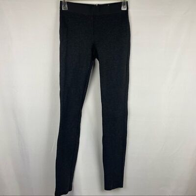 J. CREW Pixie Gray Stretch Ponte Knit Pant Legging Back Zip Women's Size 0R