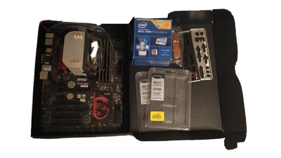 Gaming PC Bundle Intel CPU + MSI MoBo + 16GB RAM + 600W Netzteil BeQuiet