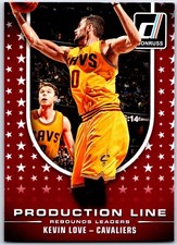 2014-15 Donruss Production Line Rebounds #3 Kevin Love Cavaliers