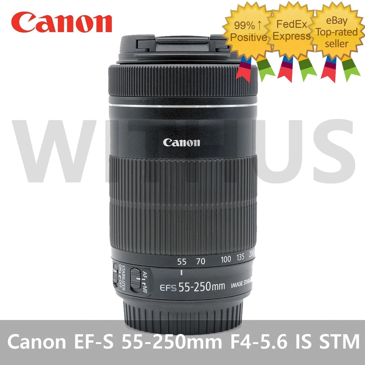 Canon EF-S 55-250mm F4-5.6 IS STM Telephoto Zoom Lens - Tracking